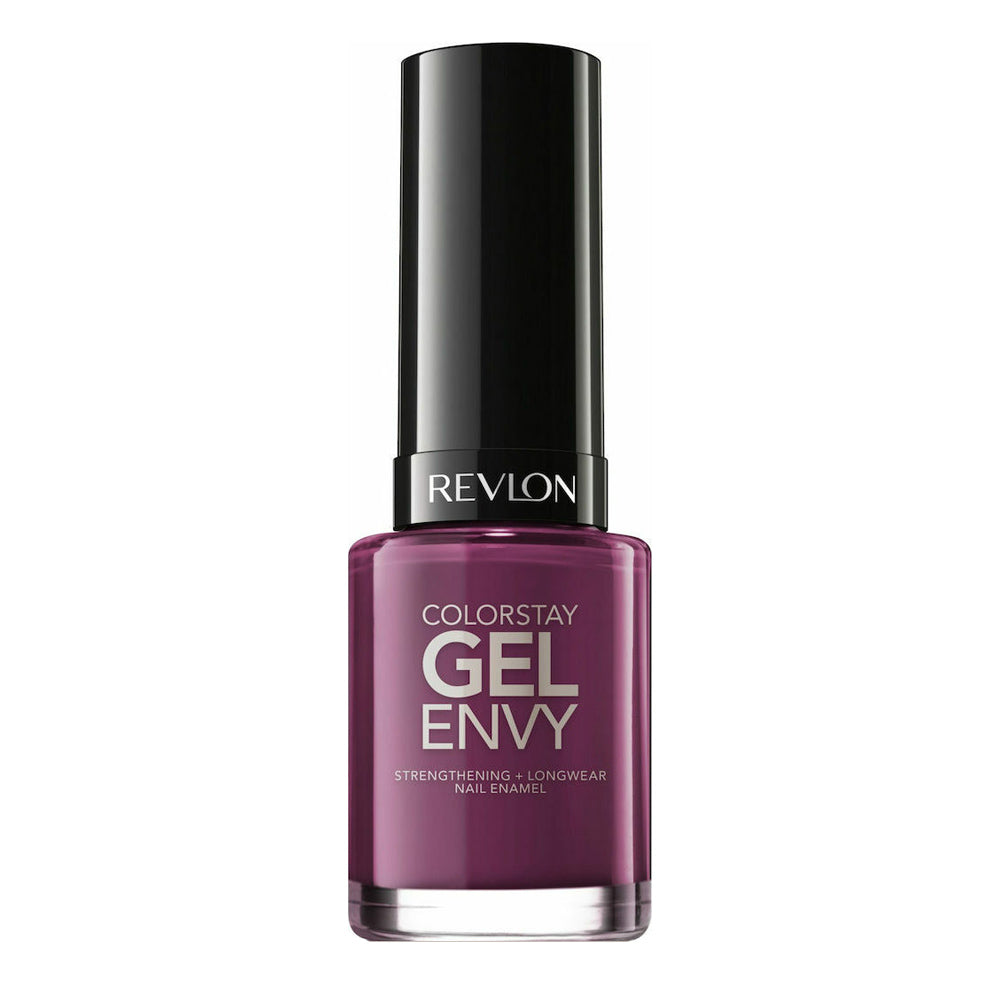 Revlon ColorStay Gel Envy 408 WHAT A GEM - Longwear nail polish with glossy shine and chip-resistant, salon-quality finish
