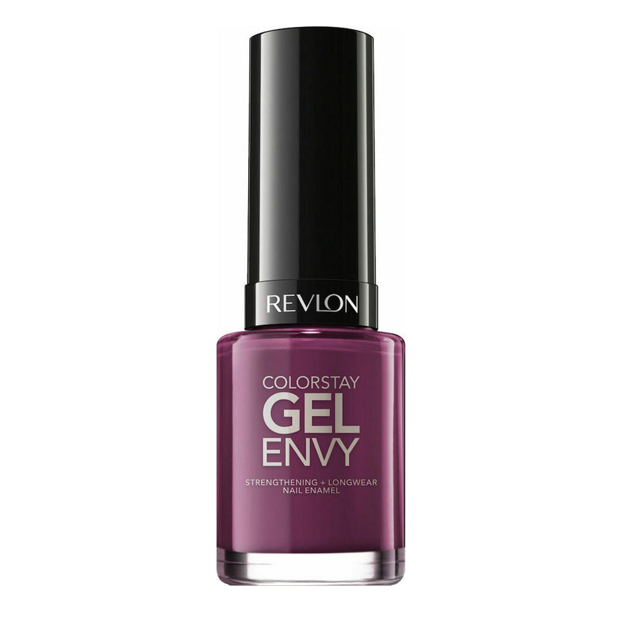 Revlon ColorStay Gel Envy 408 WHAT A GEM - Longwear nail polish with glossy shine and chip-resistant, salon-quality finish
