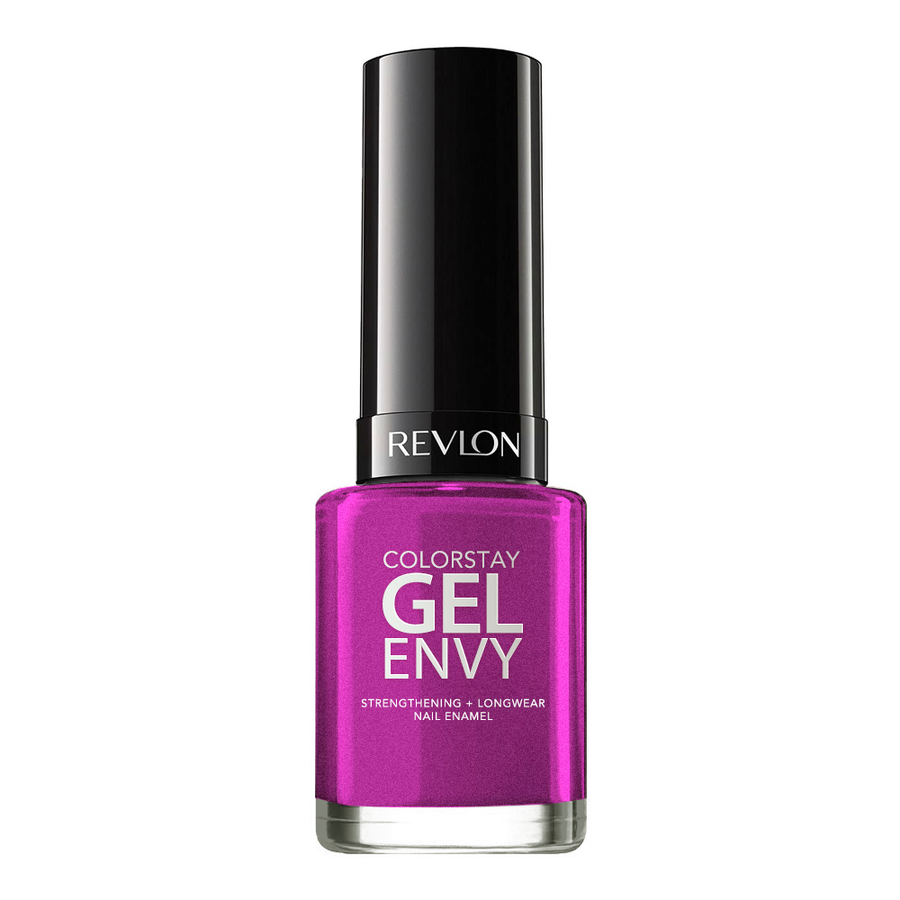 Revlon ColorStay Gel Envy 415 WHAT HAPPENS IN VEGAS - Longwear nail polish with glossy shine and chip-resistant, salon-quality finish
