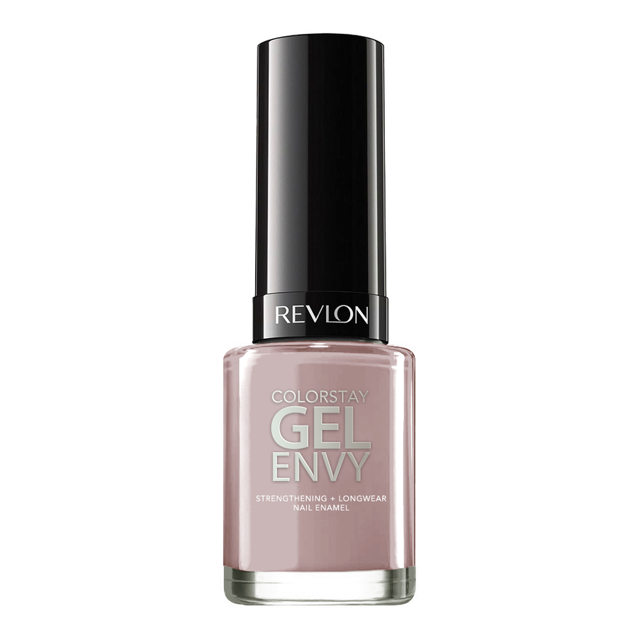 Revlon ColorStay Gel Envy 462 ALL GREIGED OUT - Longwear nail polish with glossy shine and chip-resistant, salon-quality finish
