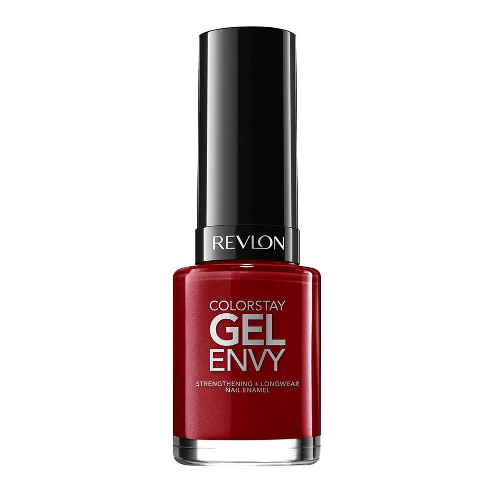 Revlon ColorStay Gel Envy 600 QUEEN OF HEARTS - Longwear nail polish with glossy shine and chip-resistant, salon-quality finish
