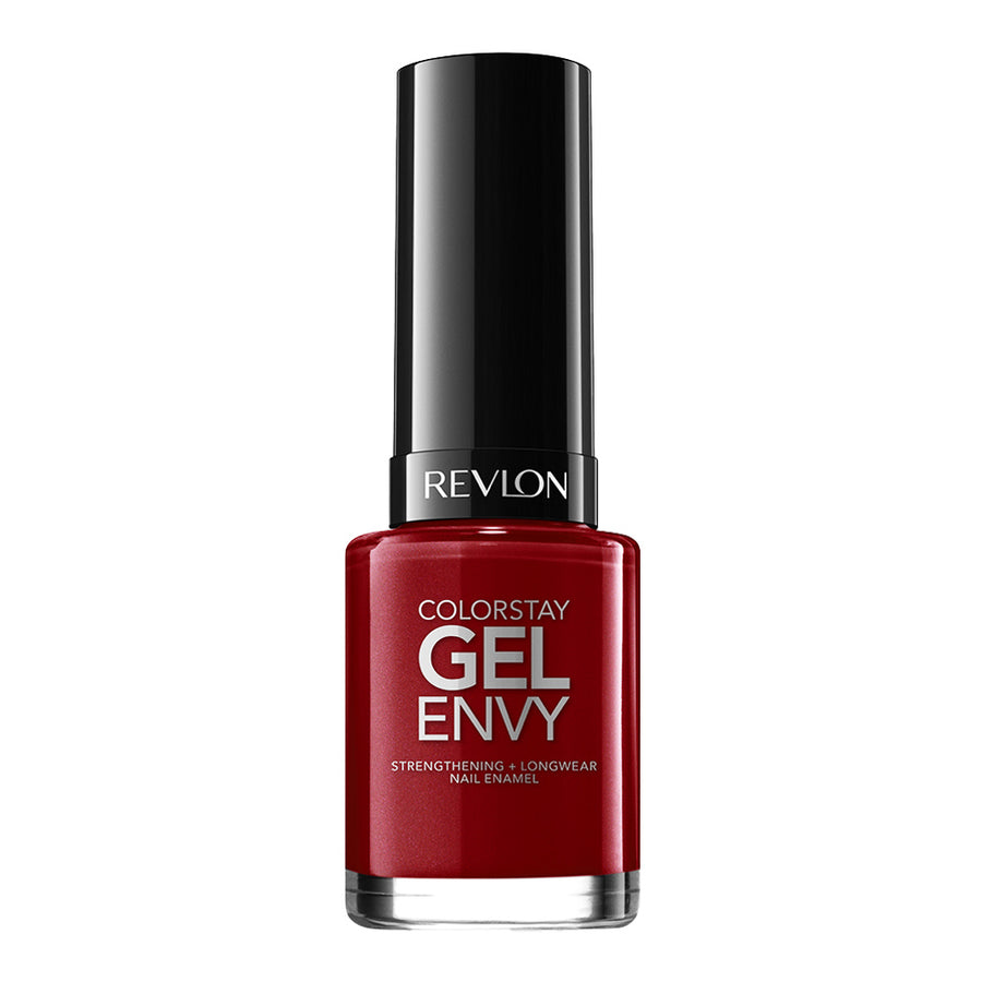 Revlon ColorStay Gel Envy 600 QUEEN OF HEARTS - Longwear nail polish with glossy shine and chip-resistant, salon-quality finish
