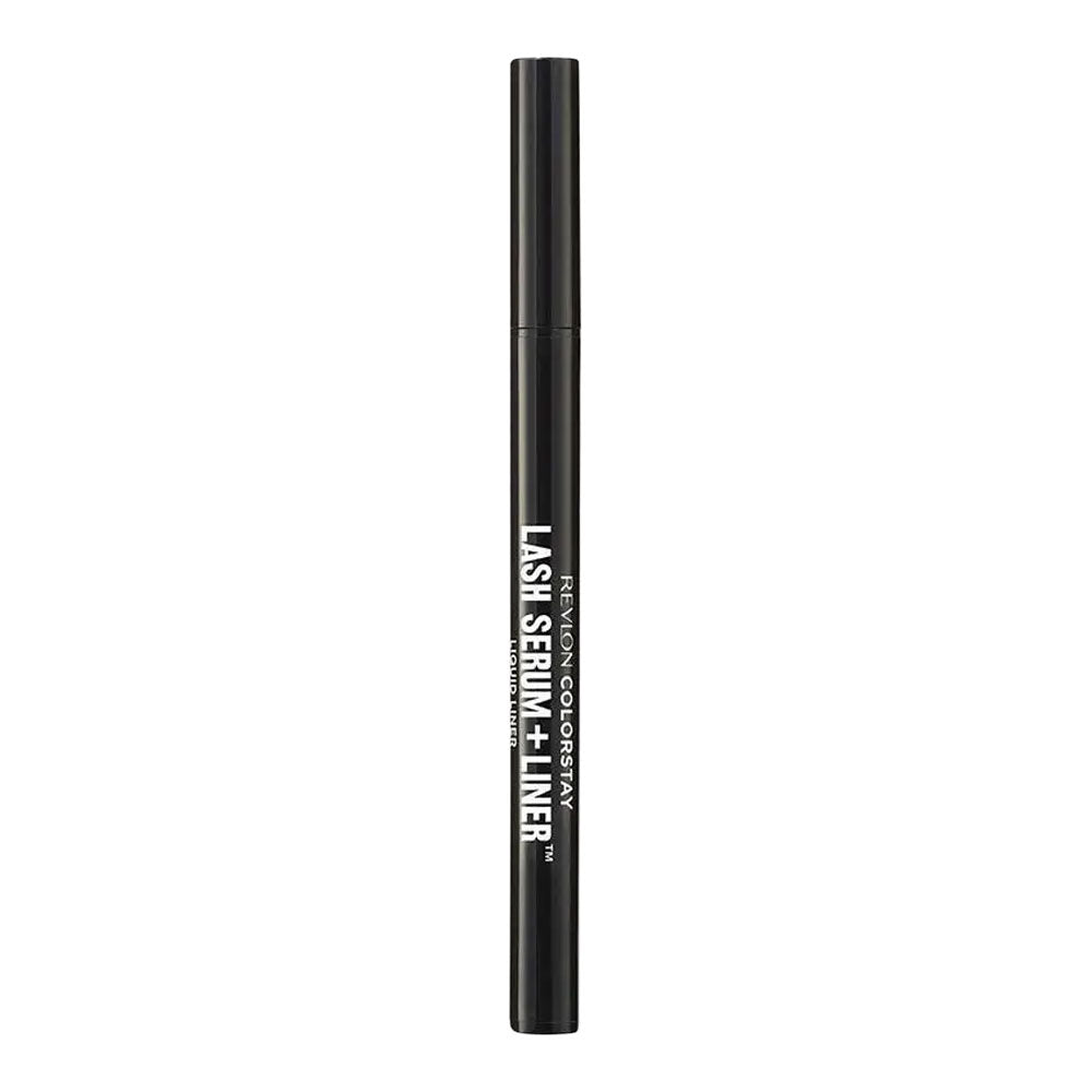 Revlon ColorStay Lash Serum + Liner Blackest Black waterproof liquid eyeliner with Tahitian Microalgae lash serum