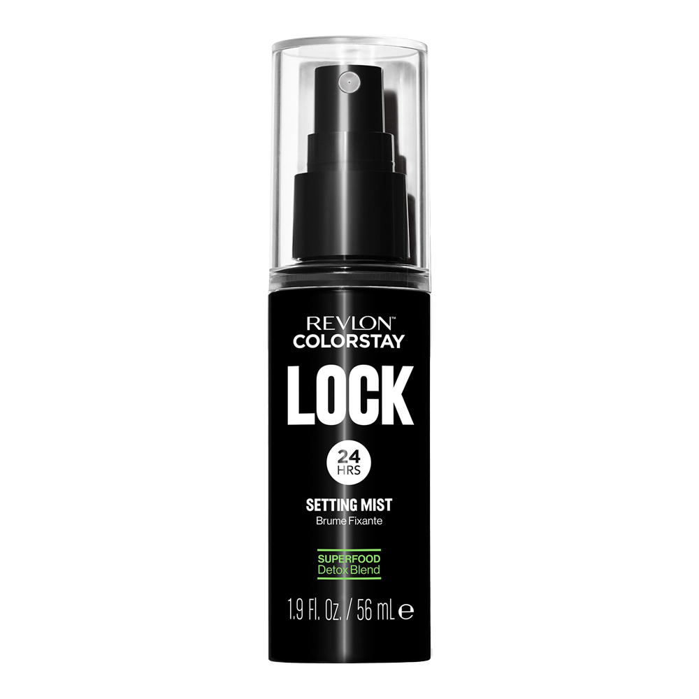 Revlon ColorStay Lock 24H Setting Mist – triple-action setting spray with superfood blend & 24HR wear