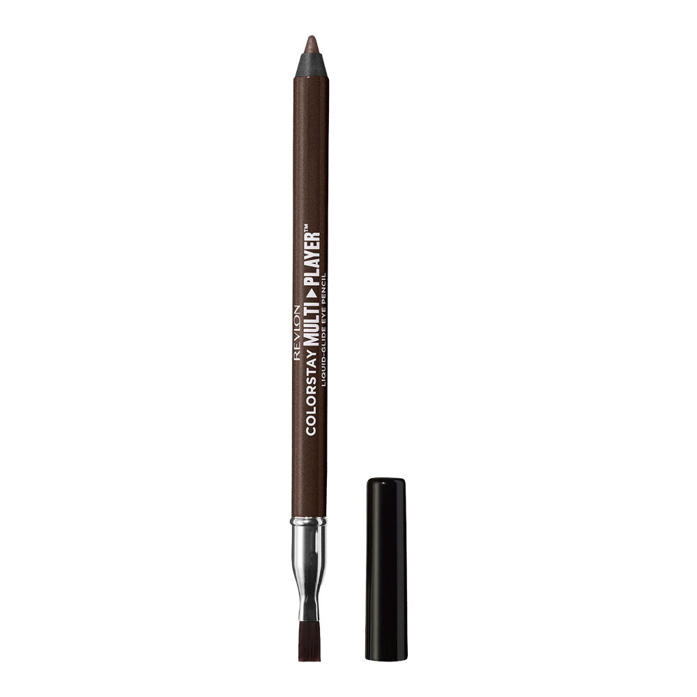 Revlon ColorStay Multi Player Eye Pencil 402 High Stakes, waterproof eyeliner with brush for blending – Blush Fiji