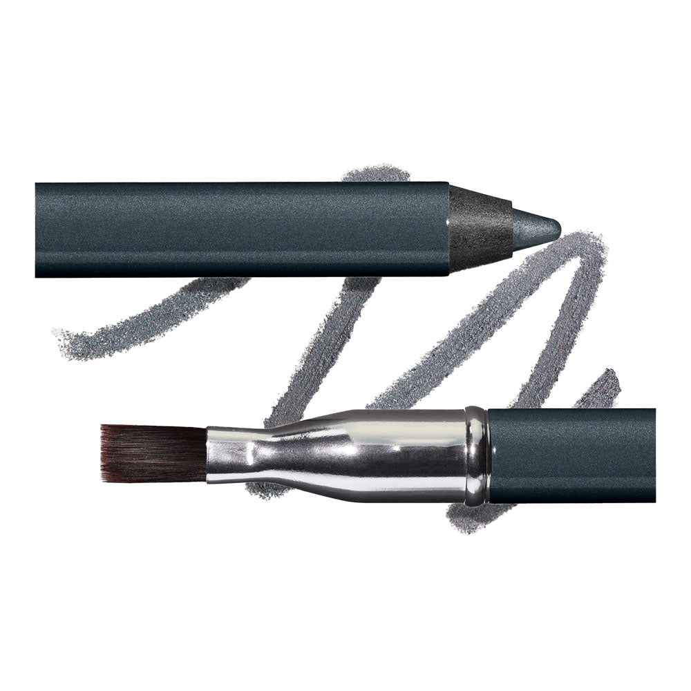 Swatch of Revlon ColorStay Eye Pencil 403 Glitch Effect, liquid-glide waterproof liner with blending brush – Blush Fiji