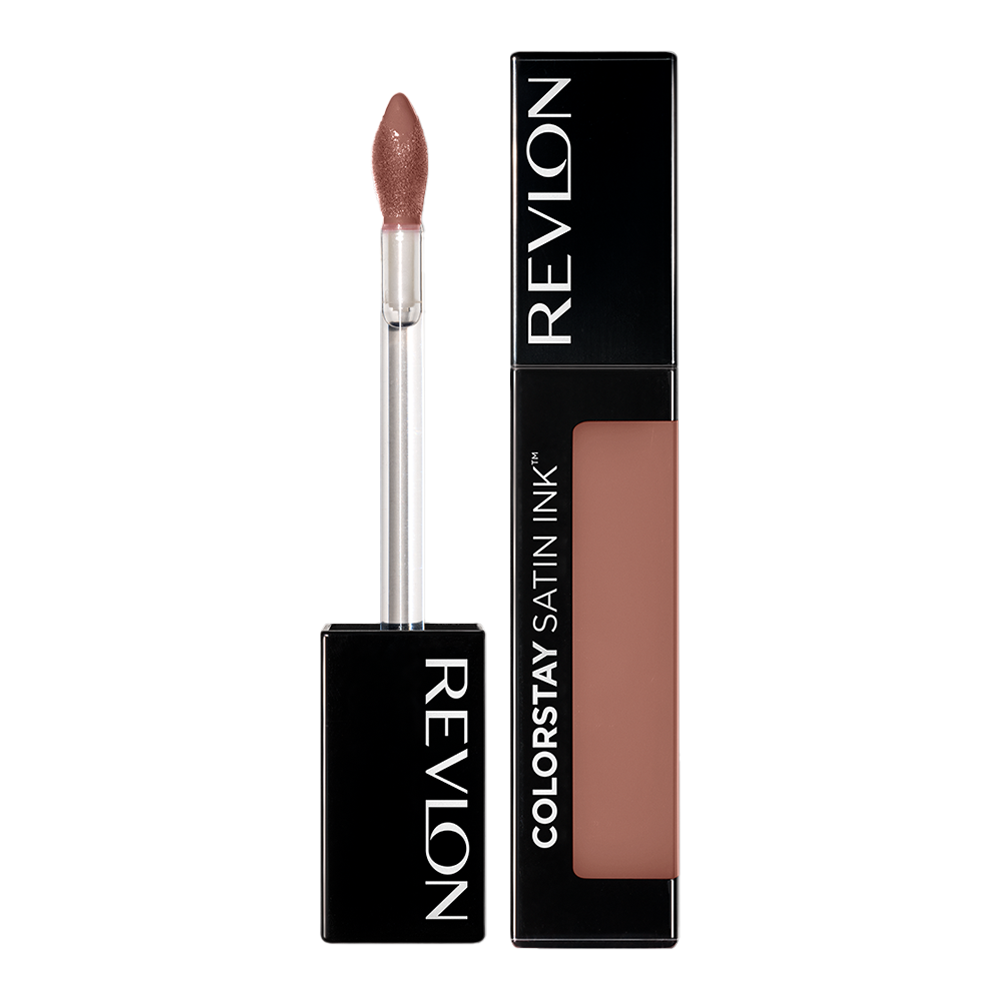 Revlon ColorStay Satin Ink in shade 001 YOUR GO TO – high-pigment liquid lipstick with 16HR wear and satin finish