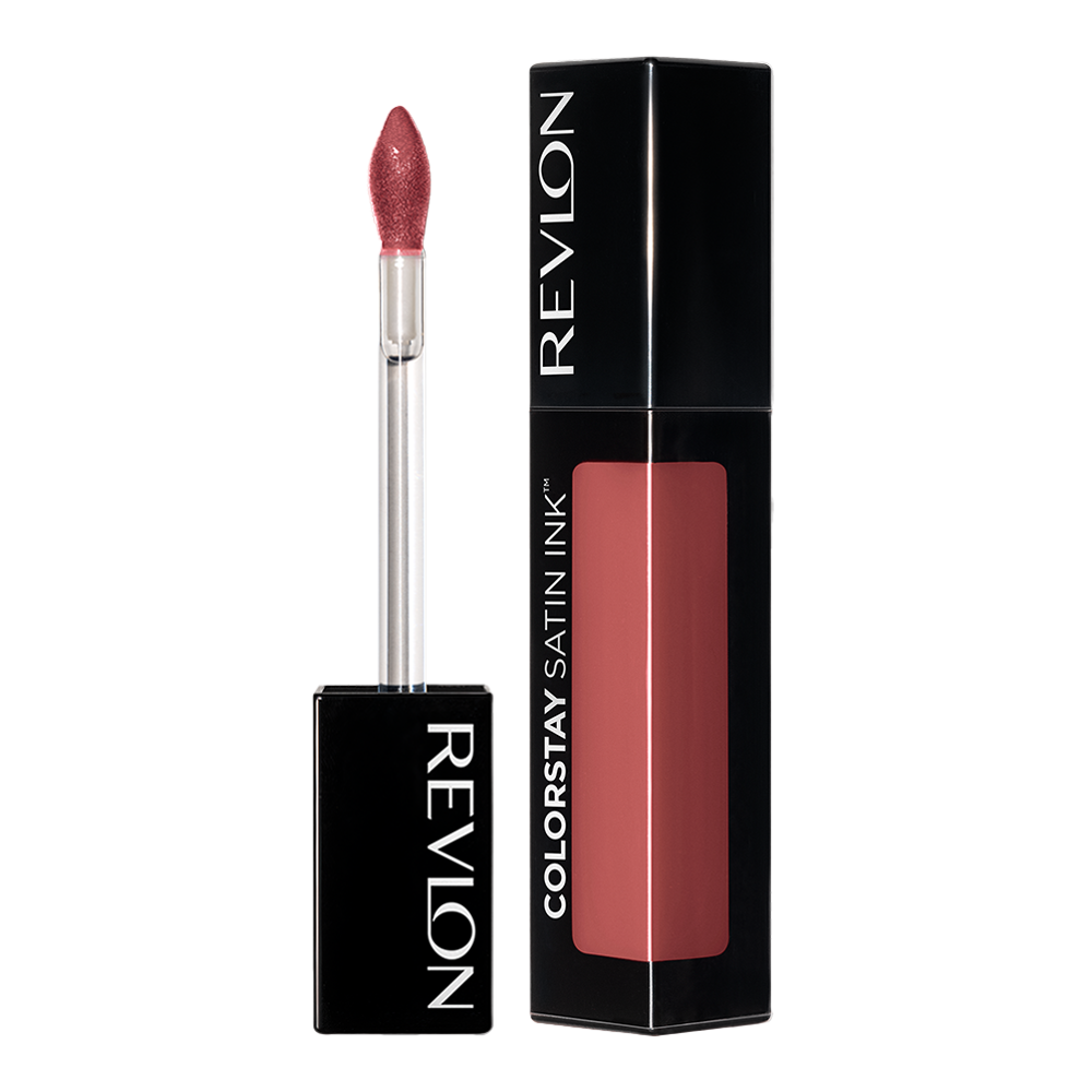 Revlon ColorStay Satin Ink Crown Jewels 032 Lady Topaz – satin-finish liquid lipstick with 16HR wear, infused with Vitamin E