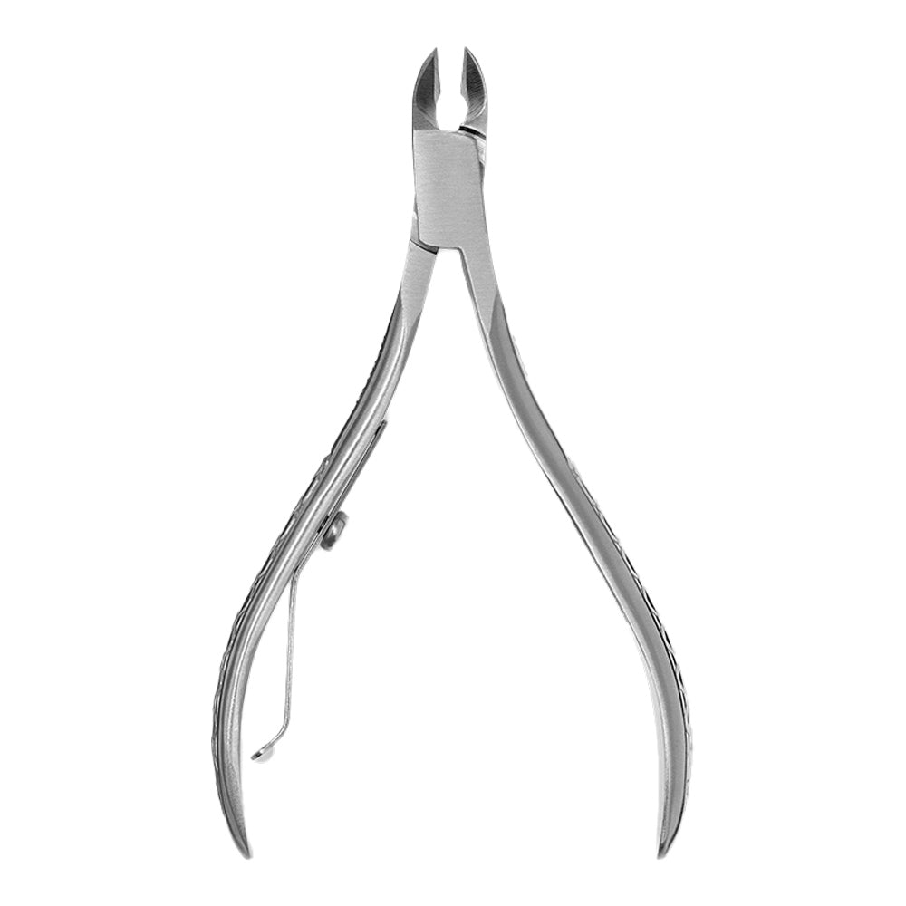 Revlon Full Jaw Cuticle Nippers with precision-crafted blades, spring action, and ergonomic handle for safe cuticle trimming