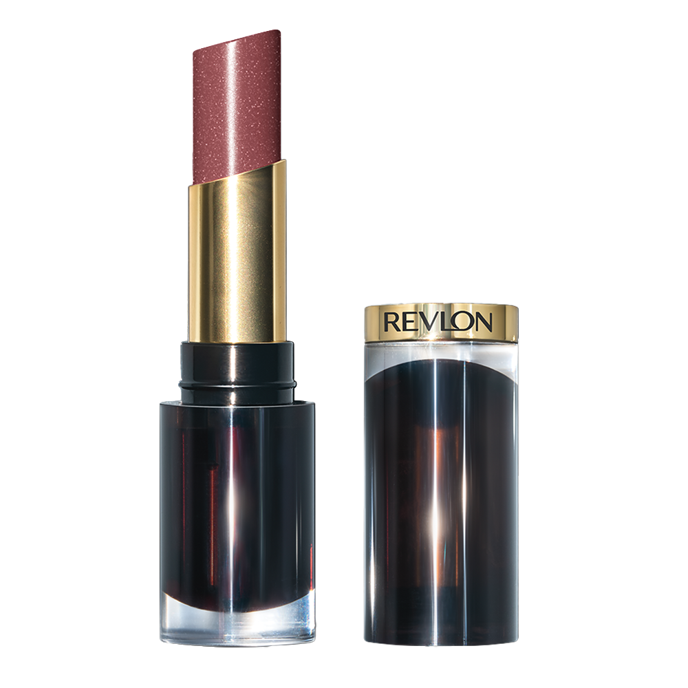 Revlon Glass Shine Lipstick - 007 GLAZED MAUVE - High-shine, moisturising finish
