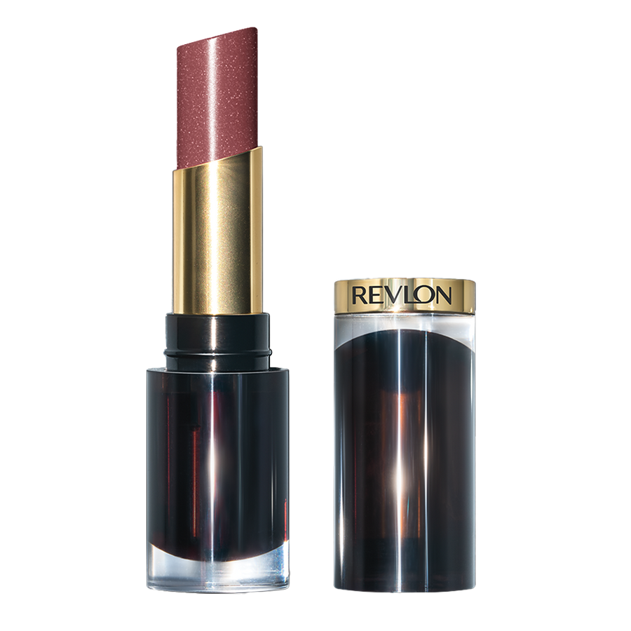Revlon Glass Shine Lipstick - 007 GLAZED MAUVE - High-shine, moisturising finish

