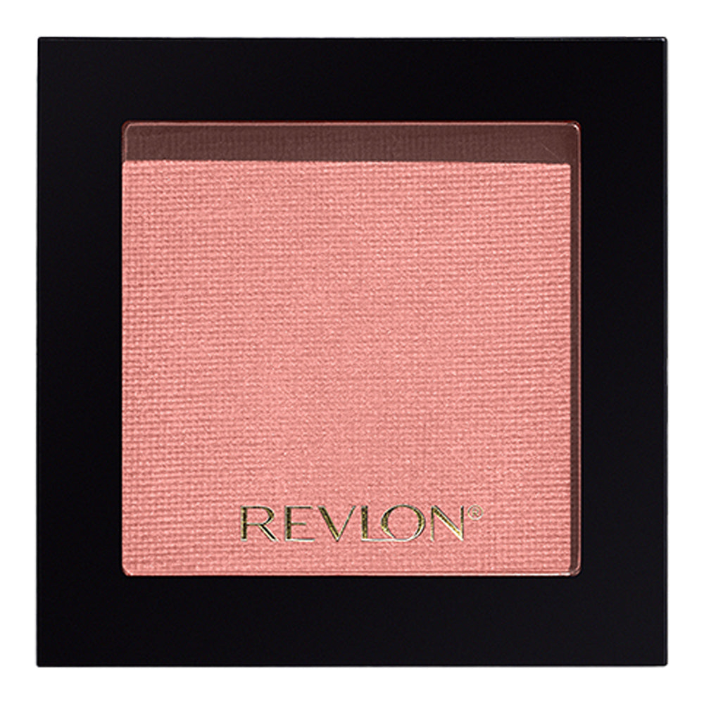 Revlon Powder Blush 004 ROSY RENDEZVOUS – rose nude pressed blush with natural-matte flush, talc-free pigment & soft-focus texture