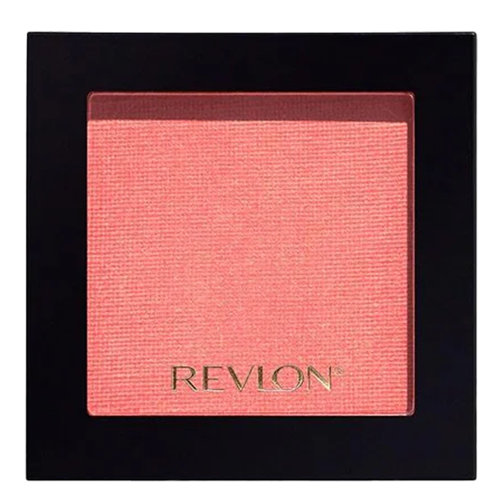Revlon Powder Blush 029 ROSE BOMB – rosy red pressed blush with vivid payoff, talc-free pigment & soft-focus texture