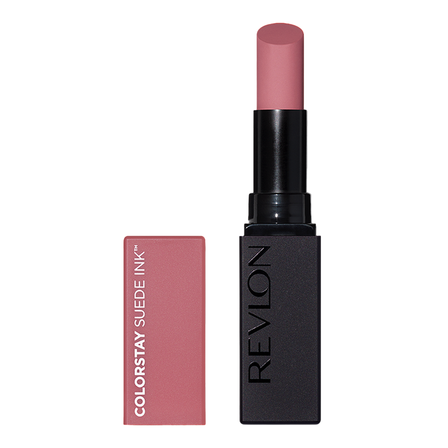 Revlon ColorStay Suede Ink Lipstick in 008 THAT GIRL – matte, smudge-proof finish
