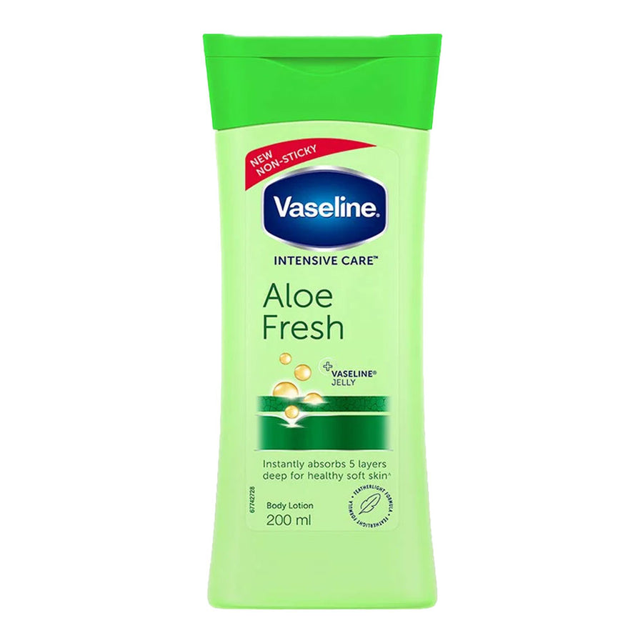 Vaseline Intensive Care Aloe Soothe Body Lotion 100% pure aloe vera Vaseline Jelly