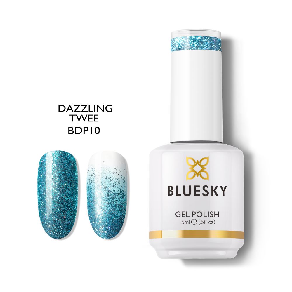 Bluesky Gel Polish Dazzling Platinum Collection 15ml BDP10 DAZZLING TWEE