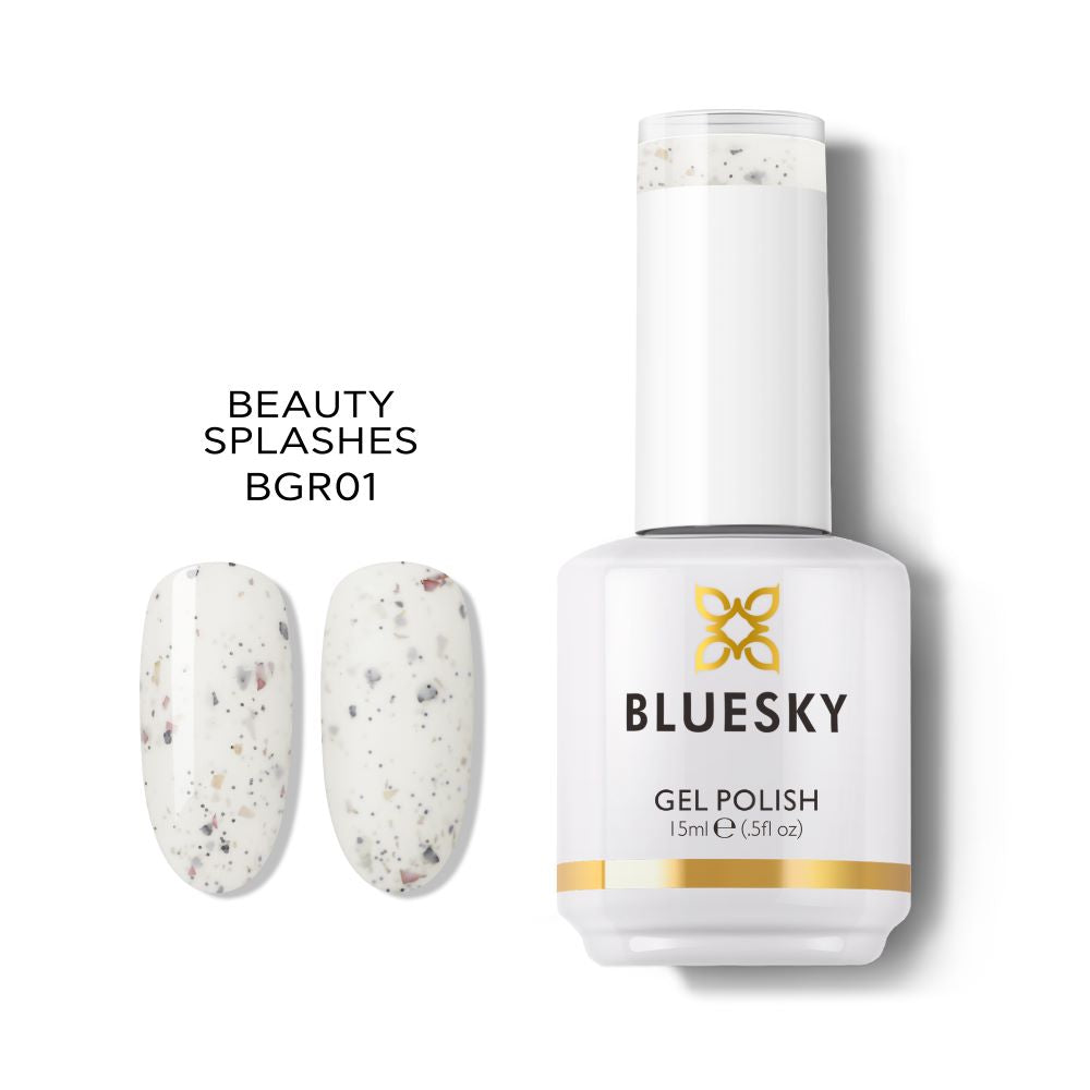 Bluesky Gel Polish Granite Collection 15ml BGR01 BEAUTY SPLASHES