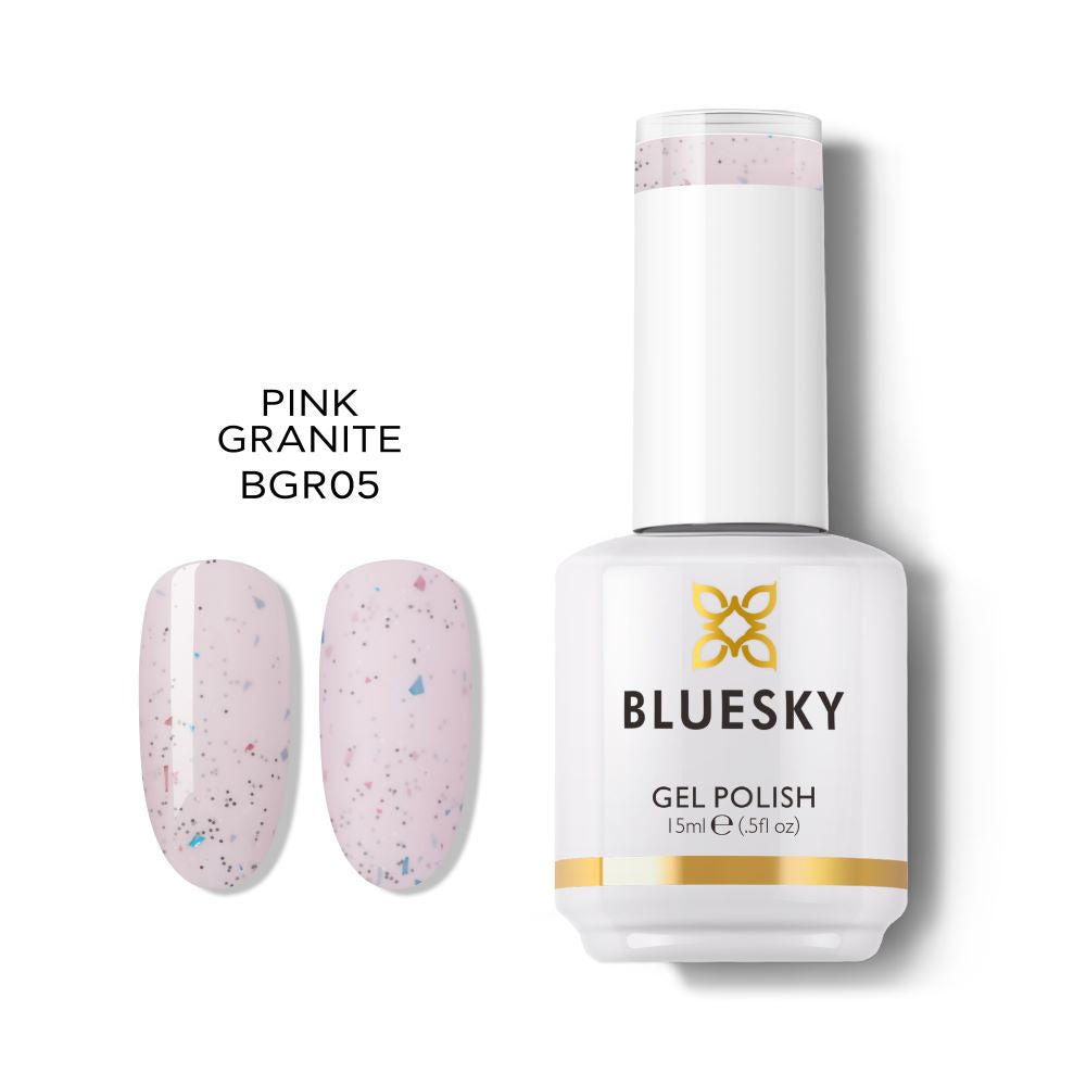Bluesky Gel Polish Granite Collection 15ml BGR05 PINK GRANITE