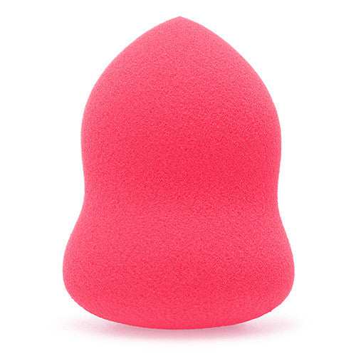 Blush Hourglass Beauty Sponge PINK for seamless makeup application with latex-free foam, designed for wet or dry use and a soft, even finish