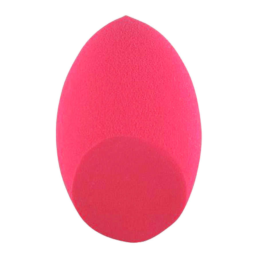 Blush Olive Cut Sponge PINK with latex-free design and slanted edge for seamless makeup application when wet or dry