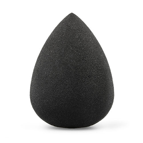 Blush Teardrop Sponge BLACK with pointed tip and rounded base for smooth, latex-free blending of foundation, concealer or cream products