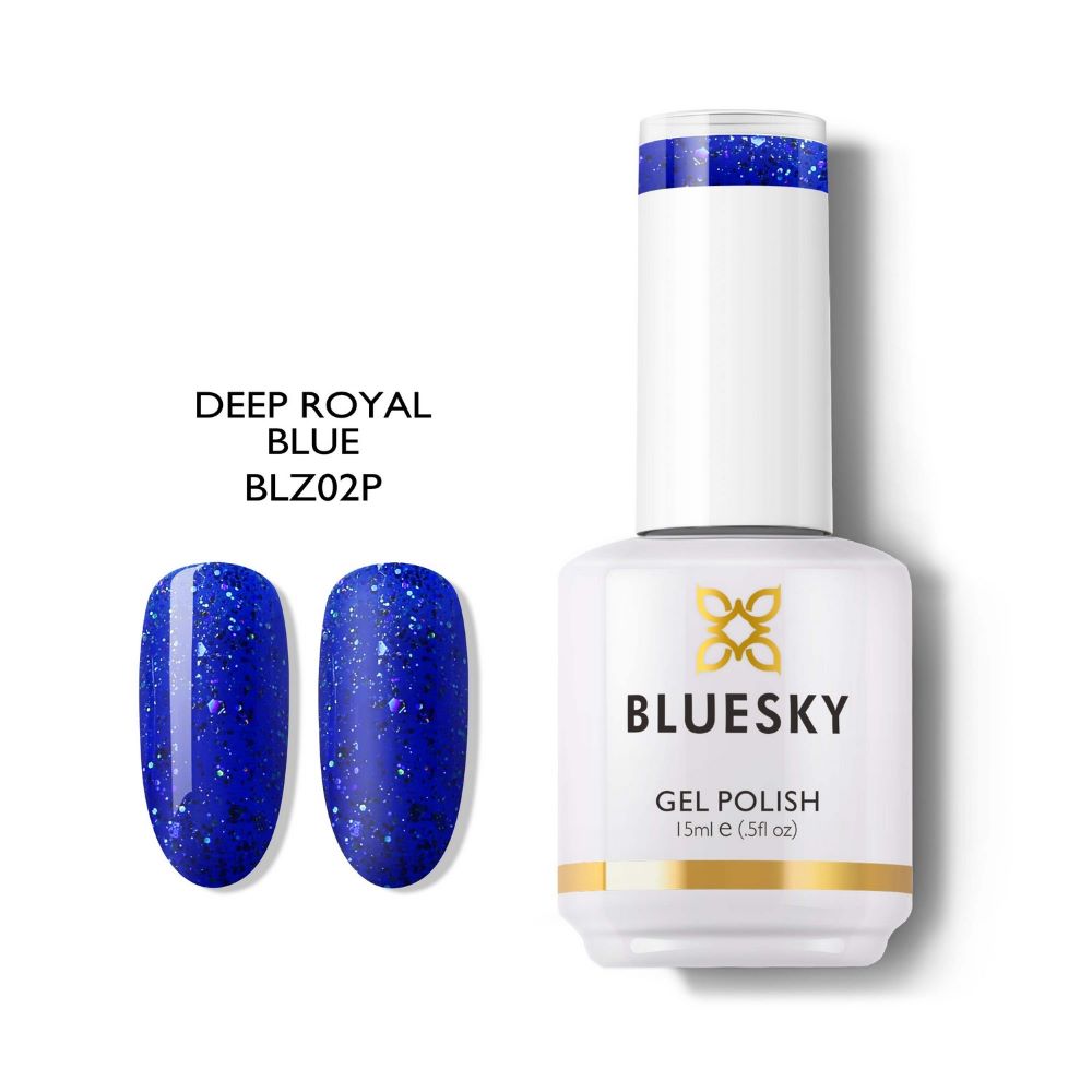 Bluesky Gel Polish 15ml BLZ02P DEEP ROYAL BLUE