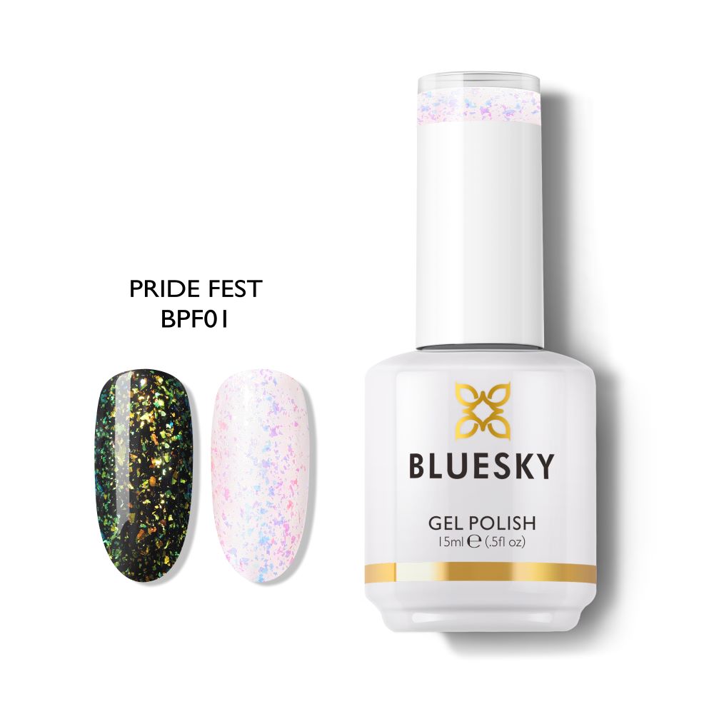 Bluesky Gel Polish Peacock Fashion Collection 15ml BPF01 PRIDE FEST