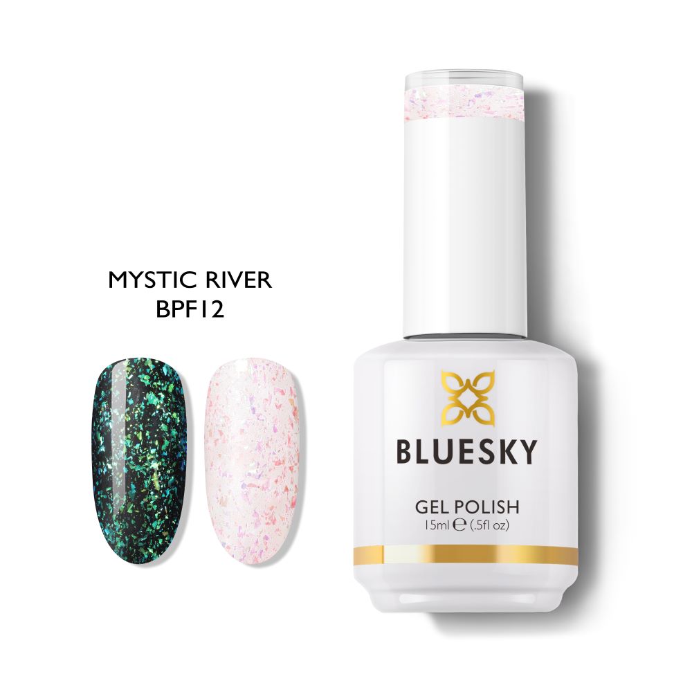 Bluesky Gel Polish Peacock Fashion Collection 15ml BPF12 MYSTIC RIVER