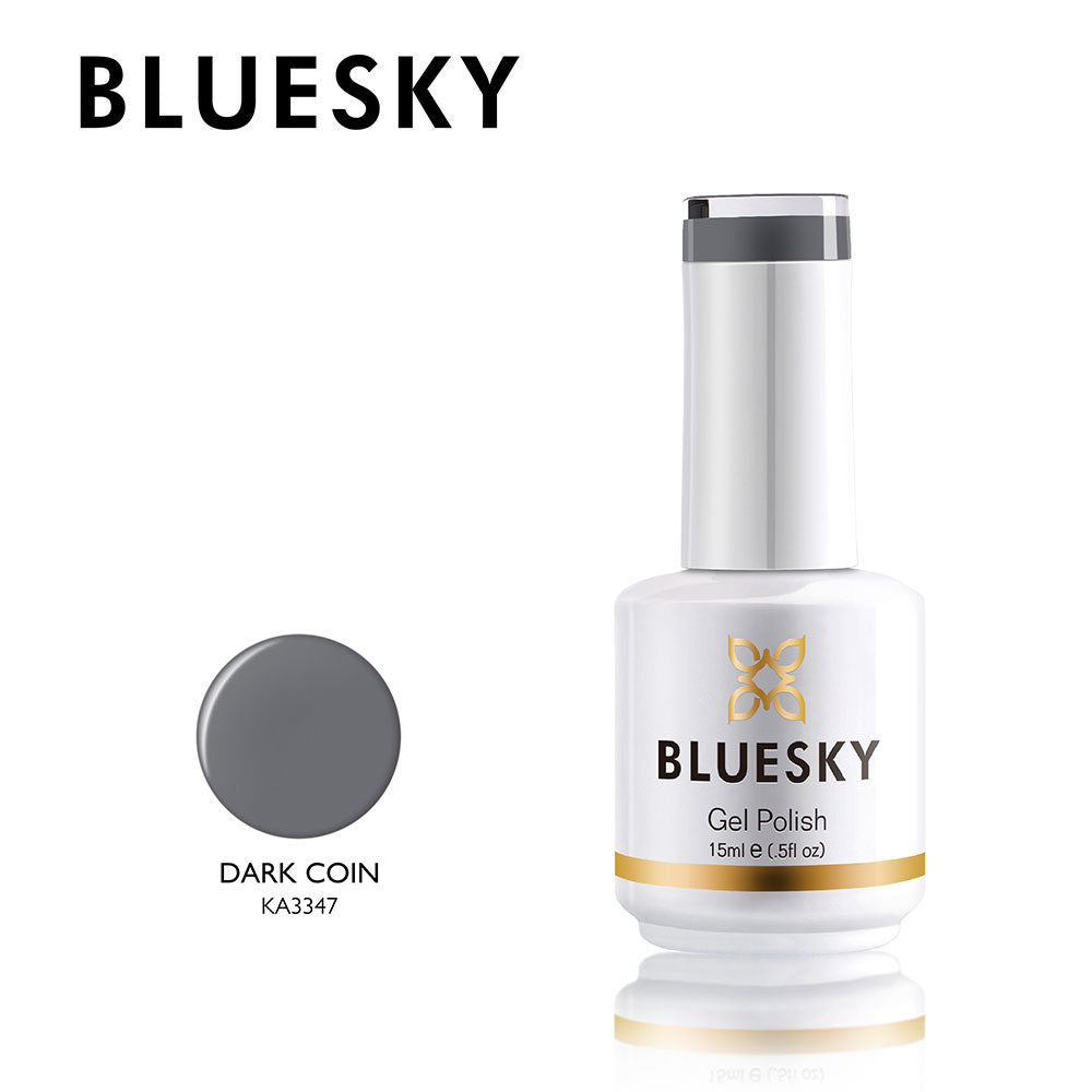 Bluesky Gel Polish 15ml KA3347P DARK COIN