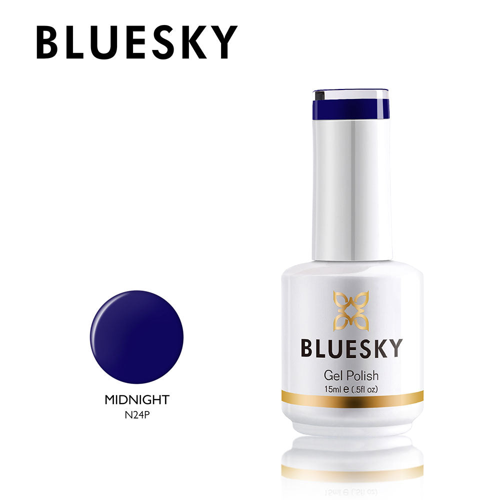 Bluesky Gel Polish 15ml N24P MIDNIGHT