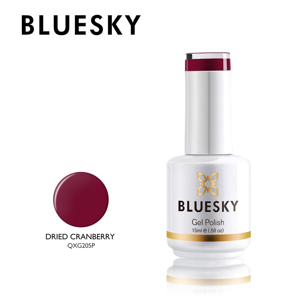 Bluesky Gel Polish 15ml QXG205P DRIED CRANBERRY