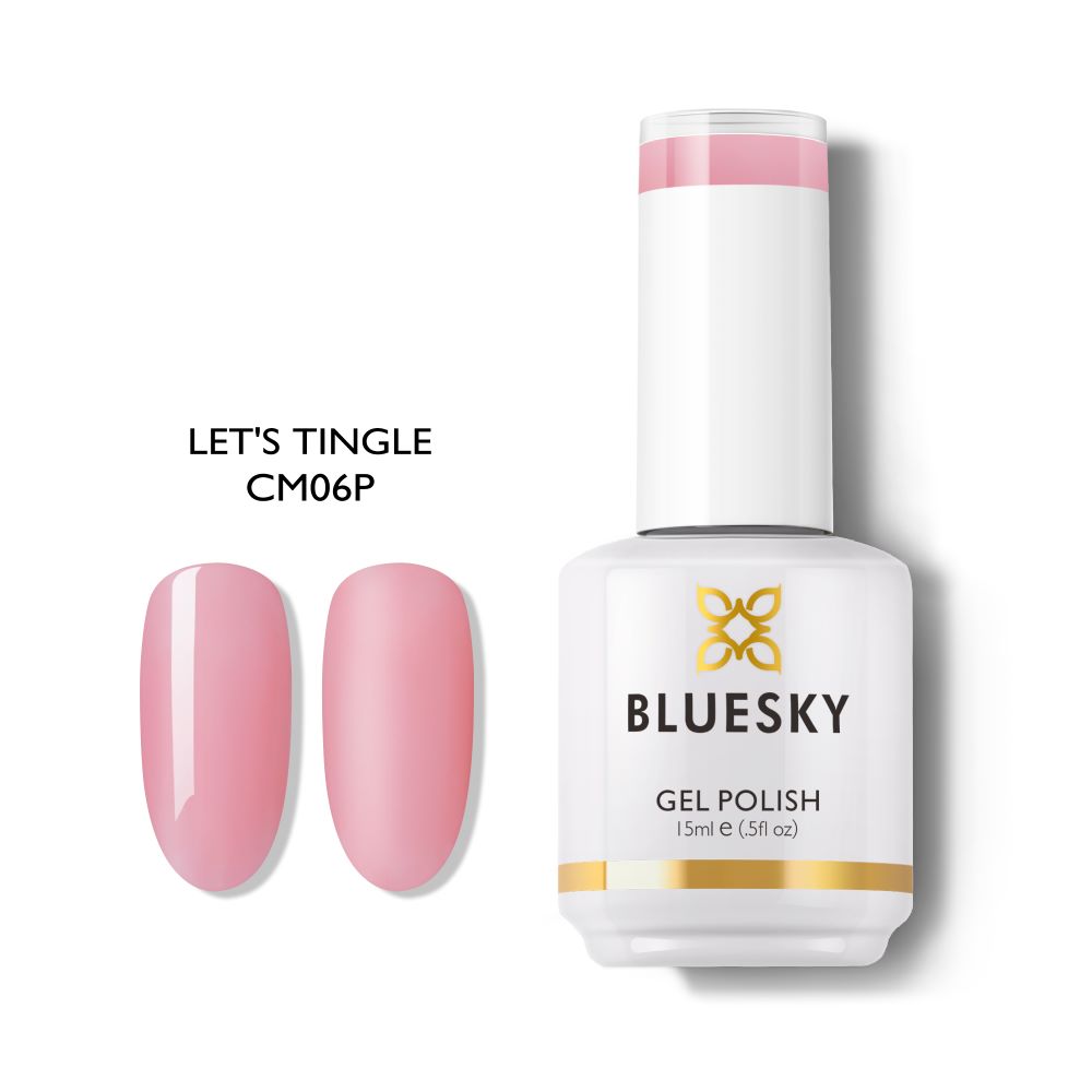 Bluesky Gel Polish Clear Milk Collection 15ml CM06 LET'S TINGLE