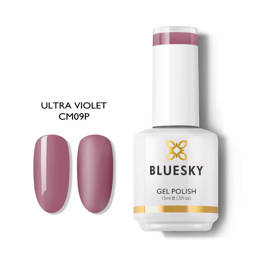 Bluesky Gel Polish Clear Milk Collection 15ml CM09 ULTRA VIOLET