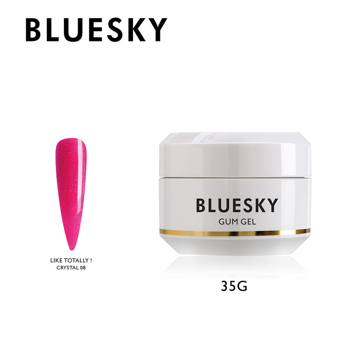 Bluesky Crystal Gum Gel 35g 08 LIKE TOTALLY!