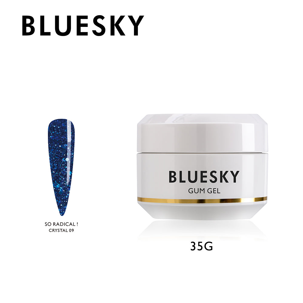 Bluesky Crystal Gum Gel 35g 09 SO RADICAL!