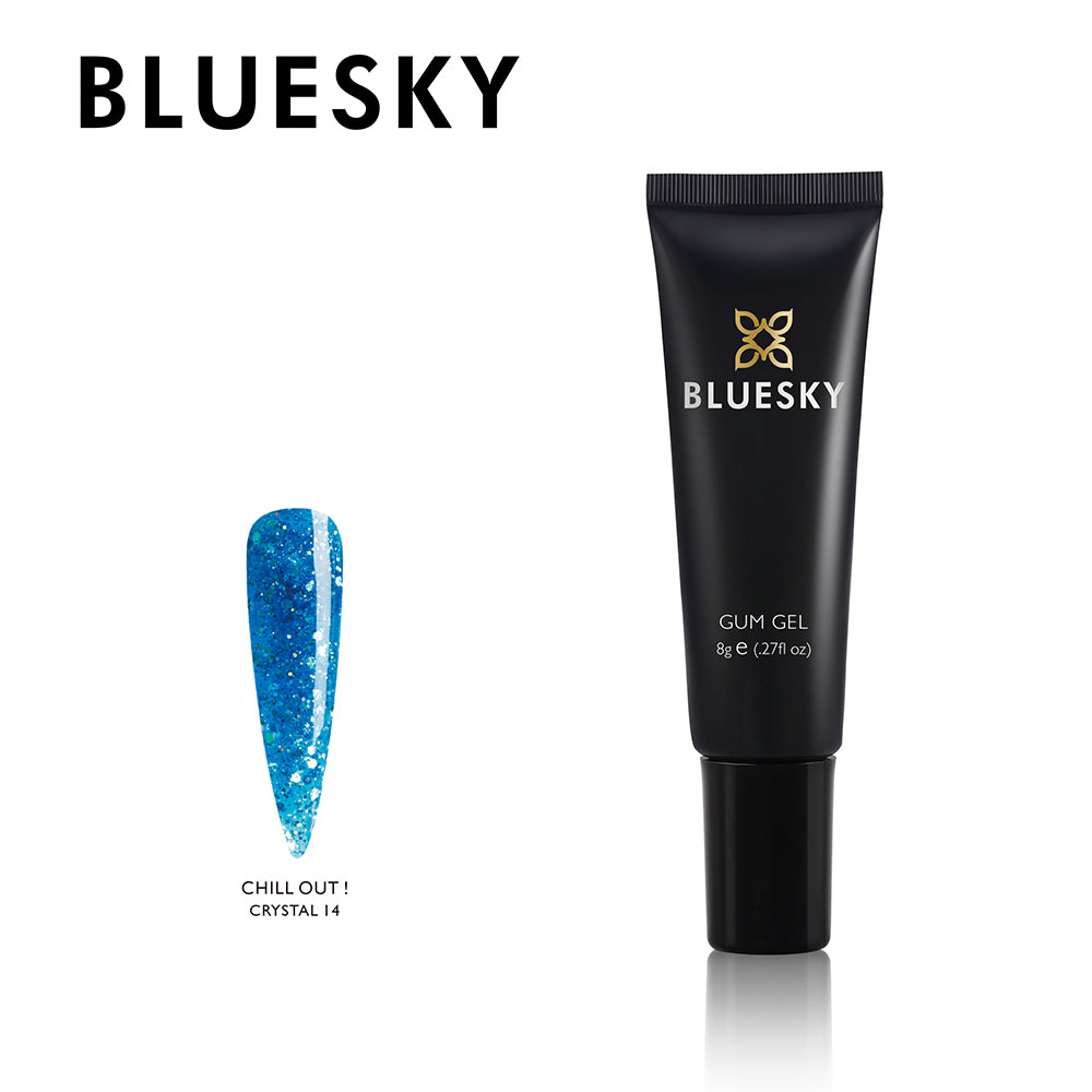 Bluesky Crystal Gum Gel 8g 14 CHILL OUT!