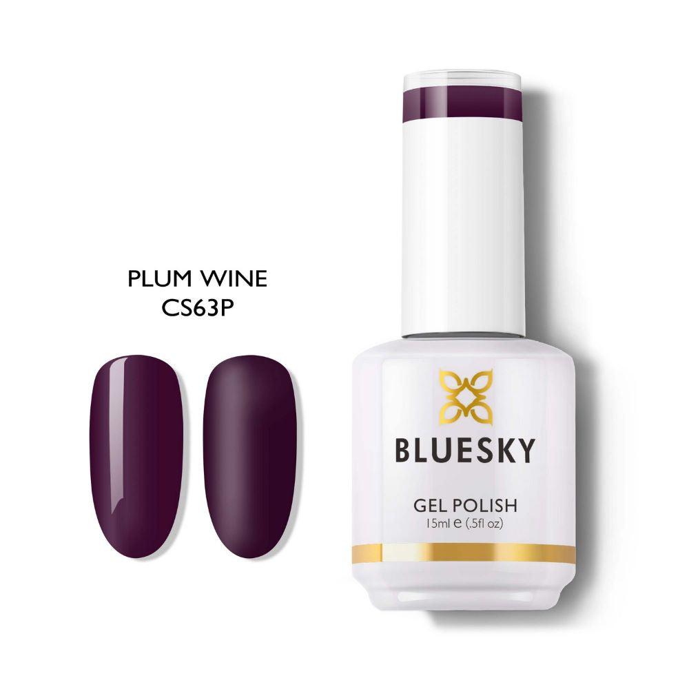 Bluesky Gel Polish 15ml CS63P PLUM WINE