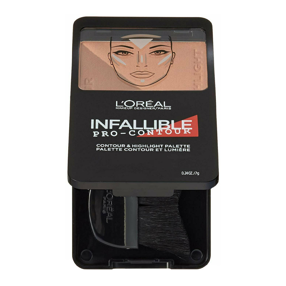 L'Oreal Infallible Pro-Contour Contour & Highlight Palette 815 DEEP