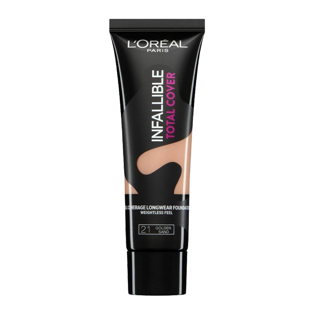 L'Oreal Infallible Total Cover Foundation 35g 21 GOLDEN SAND