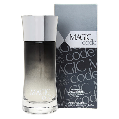 Magic Code EDT 100ml Spray (like Armani Code Pour Homme by Giorgio Armani)