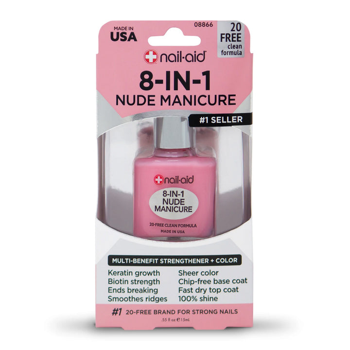 Nail-Aid 8-in-1 Nude Manicure 15ml