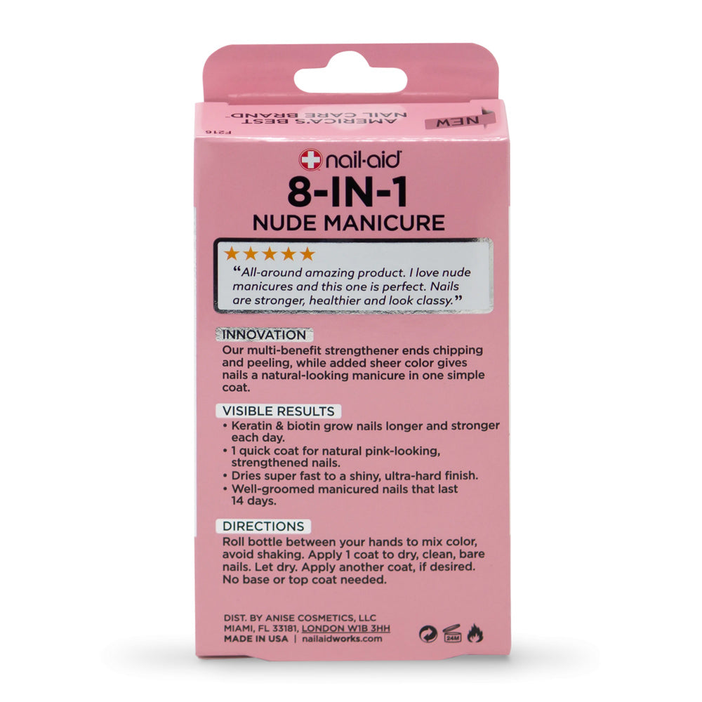 Nail-Aid 8-in-1 Nude Manicure 15ml