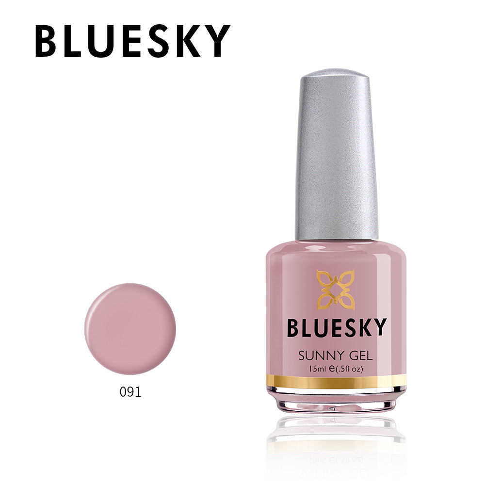Bluesky Sunny Gel 15ml nail polish 091 DEEP FAWN