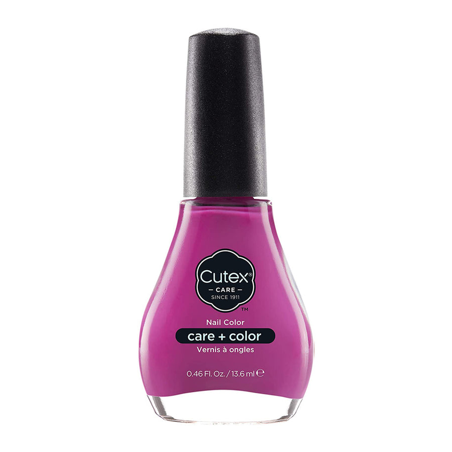 Cutex Care + Color Nail Color 240 A FLAIR FOR FUCHSIA – vibrant nail colour and strengthening polish
(111 characters)