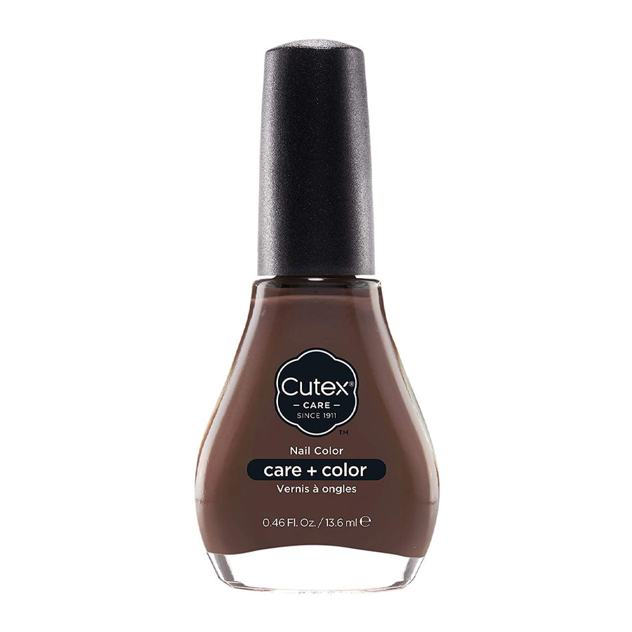 Cutex Care + Color Nail Color 330 TRIPLE ESPRESSO – bold pigment and strengthening nail formula