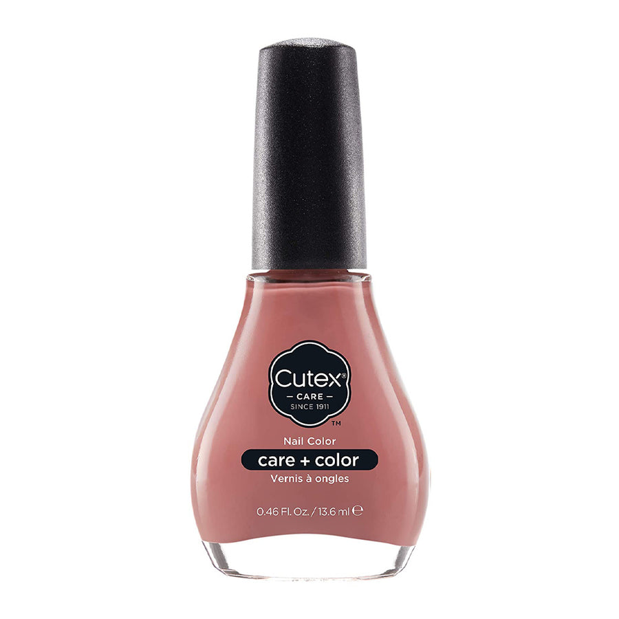 Cutex Care + Color Nail Color 340 TWO DOZEN ROSES – soft pink with nail care benefits