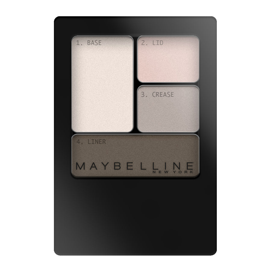 Maybelline Expert Wear Eyeshadow Quad in 10Q MOCHA MOTION with mocha and nude pigments