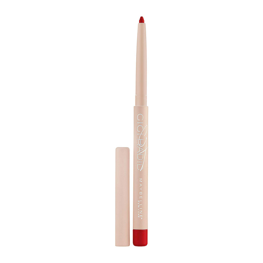 Gigi Hadid x Maybelline Lip Liner in LANI with creamy matte texture and auto-retractable design for defining and shaping the lips