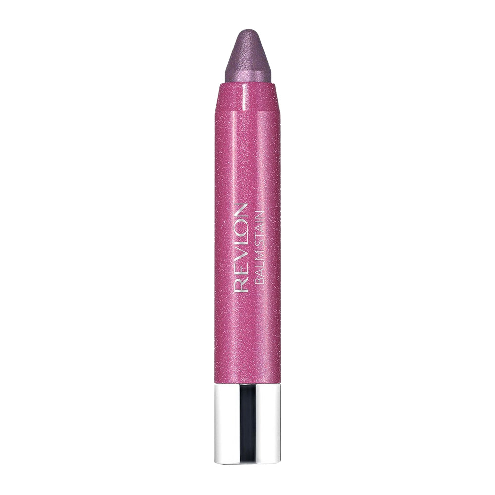 Revlon Balm Stain 075 Twilight lip crayon with moisturising balm feel, glossy gel finish and longwear stain colour