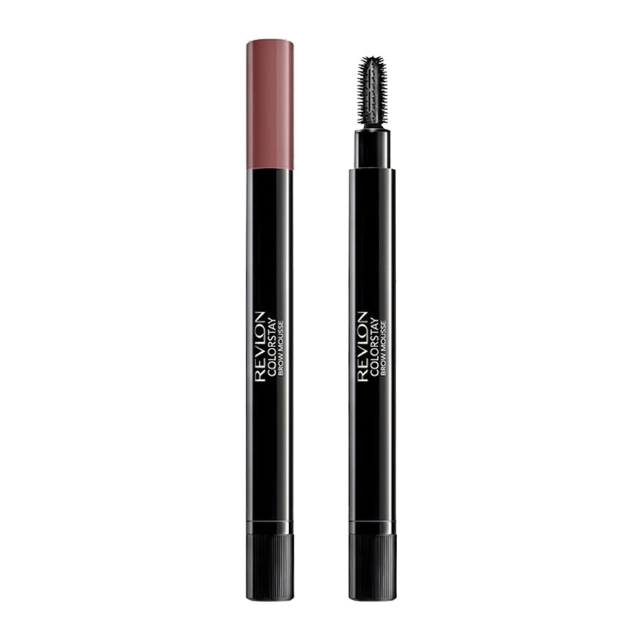 Revlon ColorStay Brow Mousse 403 Auburn – lightweight waterproof mousse for natural full brows, 24HR wear, clump free